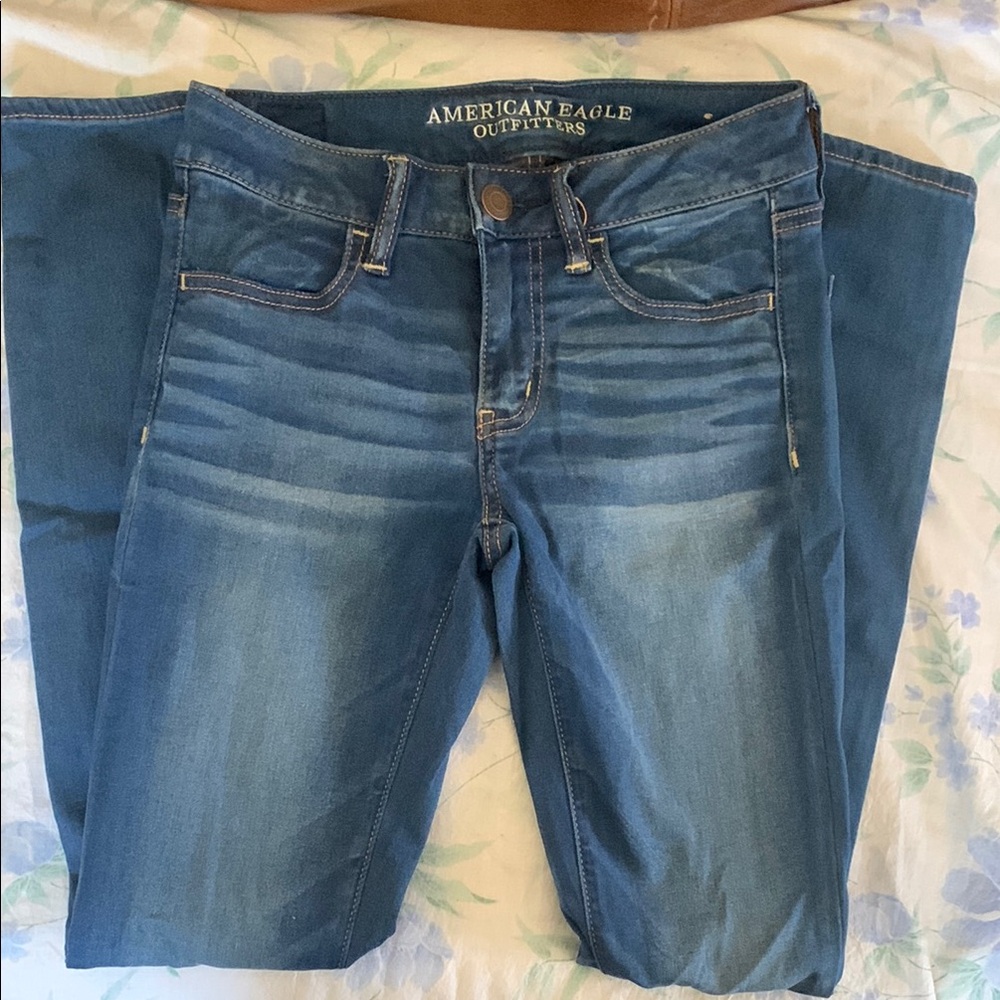 American Eagle Outfitters Blue Skinny Jeans